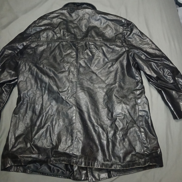 Heavy duty women's leather jacket - Picture 3 of 3